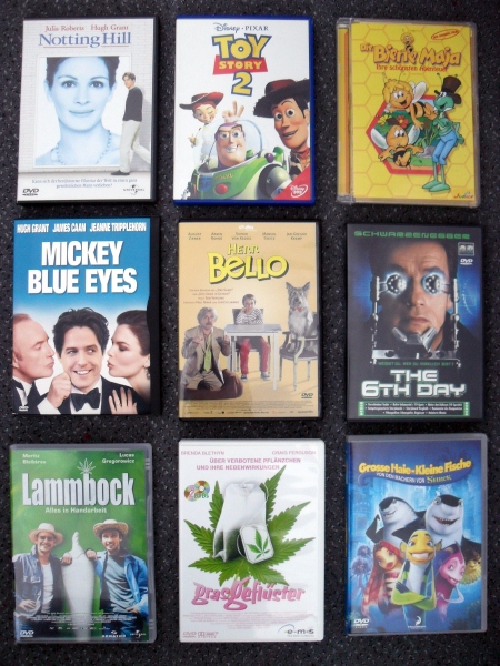Film-DVDs zu verschenken (1/2)