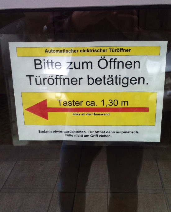 Bedienungsanleitung zum automatischen, elektrischen Türöffner Bedienungsanleitung zum automatischen, elektrischen Türöffner