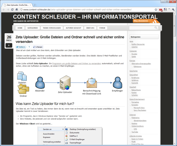 Content Schleuder