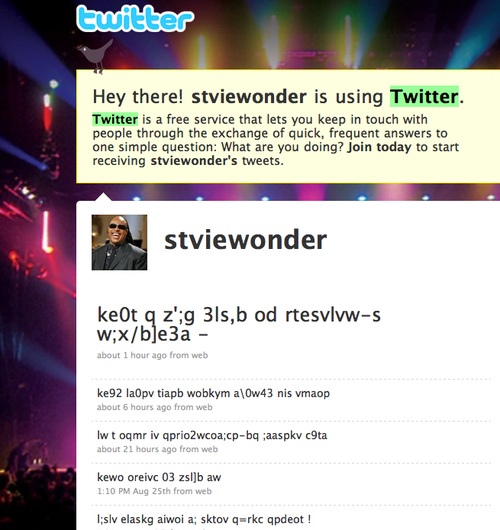 Stevie Wonder on Twitter Stevie Wonder on Twitter