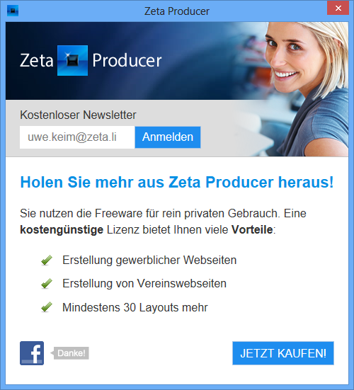Zeta Producer CMS