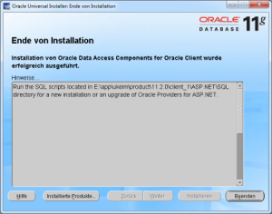 Oracle Universal Installer